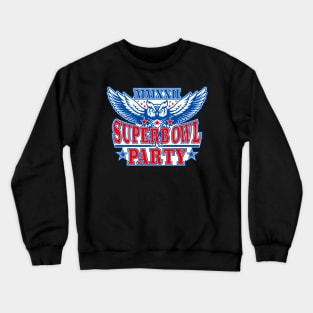 Superb Owl Party Crewneck Sweatshirt